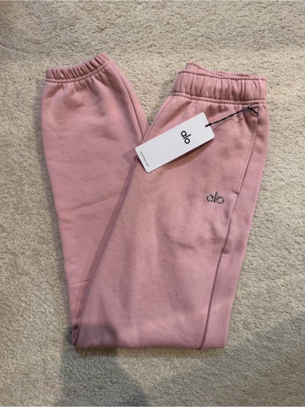 Alo Accolade Ballet Pink Sweatpants